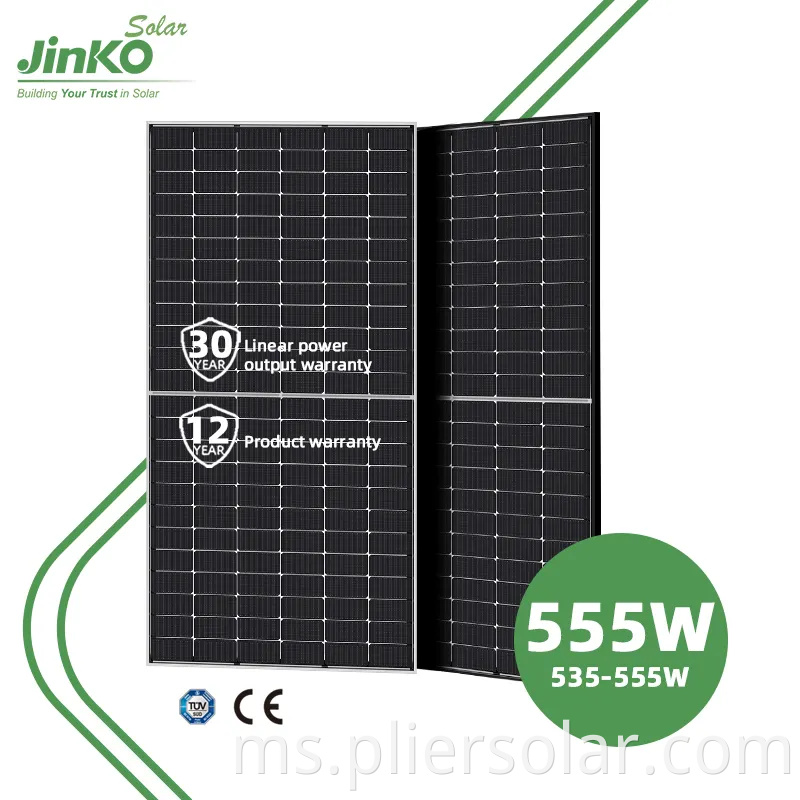 555w solar panel